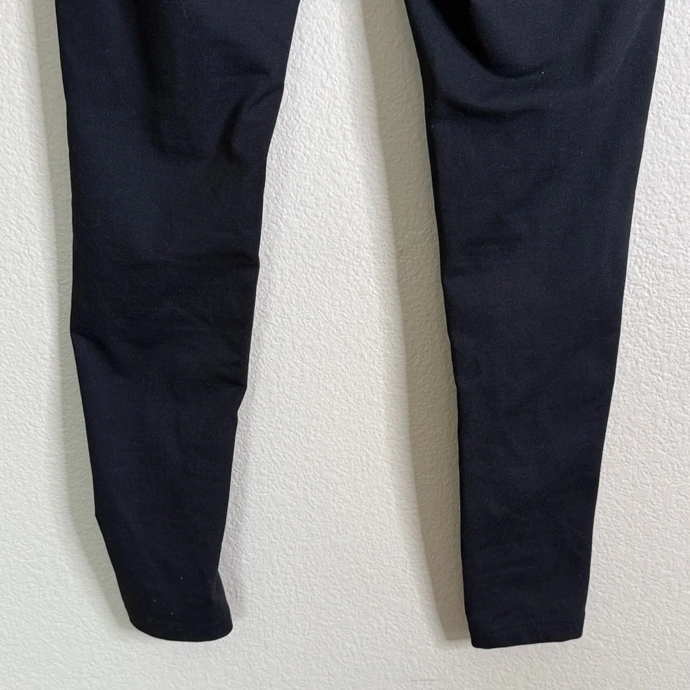 Zella leggings black shiny women’s large VGUC